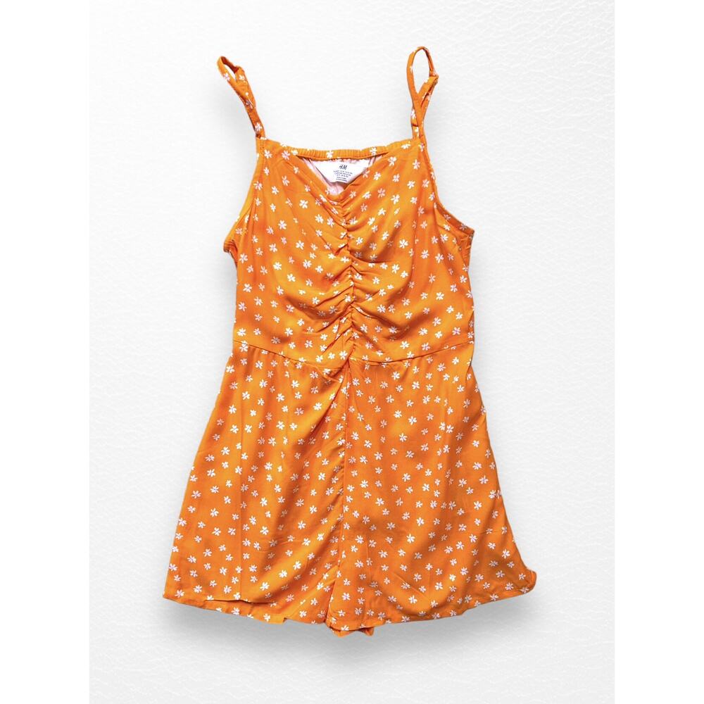 NWT H&M Viscose Floral Romper, Size 8